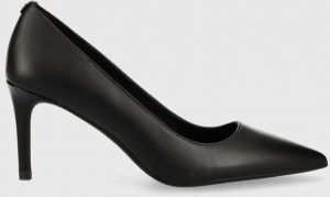 Kožené lodičky MICHAEL Kors Alina čierna farba, 40F2HNMP2L