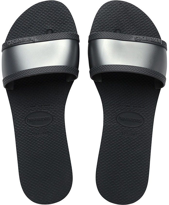 Žabky Havaianas YOU dámske, šedá farba, na plochom podpätku, 4147238.0074