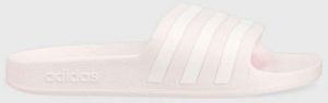 Šľapky adidas Adilette Aqua dámske, ružová farba, GZ5878