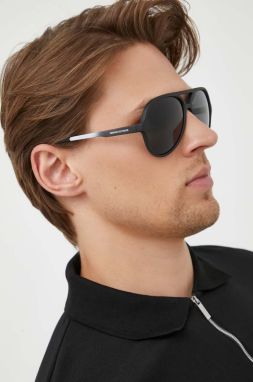 Slnečné okuliare Armani Exchange pánske, čierna farba, 0AX4133S
