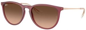 Slnečné okuliare Ray-Ban dámske, béžová farba