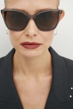Slnečné okuliare VOGUE dámske, priehľadná farba