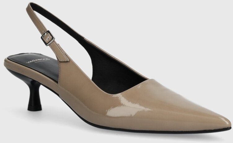 Kožené lodičky Vagabond Shoemakers LYKKE béžová farba, 5714-360-09