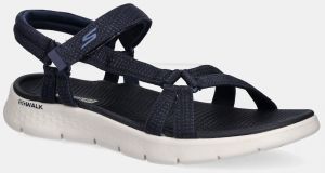 Sandále Skechers GO WALK FLEX čierna farba