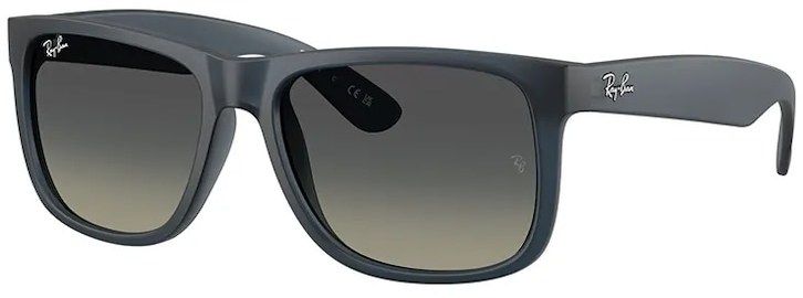 Slnečné okuliare Ray-Ban JUSTIN pánske, čierna farba, 0RB4165