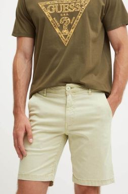 Šortky Guess ANGELS pánske, biela farba, M4GD13 WG3OA