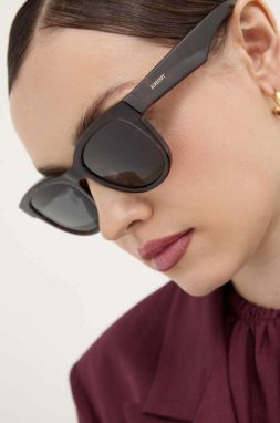 Slnečné okuliare Burberry dámske, hnedá farba, 0BE4432U,
