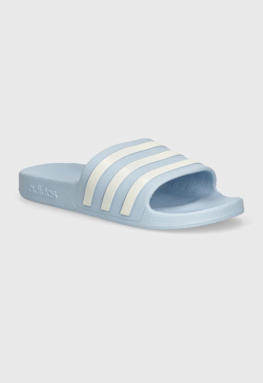 Šľapky adidas  Adilette Aqua dámske, IE8919, modrá farba