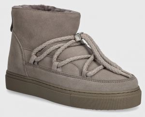 Semišové snehule Inuikii Classic Low šedá farba, 1001.001.0092