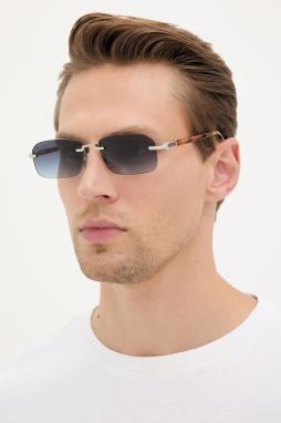 Slnečné okuliare Gucci pánske, oranžová farba, GG1221S