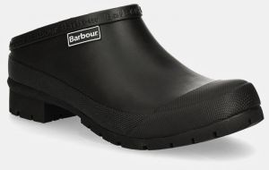 Šľapky Barbour Quinn dámske, čierna farba, LHF0001BK31