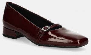 Kožené balerínky Vagabond Shoemakers DEBBI bordová farba, 5818-160-38