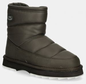 Kožené snehule Emu Australia Valerie 2.0 zelená farba, W13127.OLID