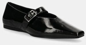 Kožené balerínky Vagabond Shoemakers WIOLETTA čierna farba, 5701-260-20