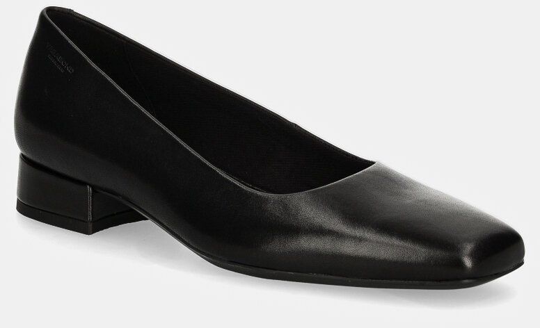 Kožené balerínky Vagabond Shoemakers DEBBI čierna farba, 5818-001-20