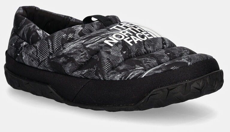 Papuče The North Face Nuptse Mule šedá farba, NF0A5G2F6OG1