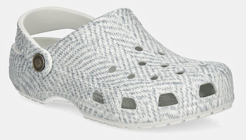 Šľapky Crocs Crocsclassic Tweed Clog dámske, šedá farba, 210403