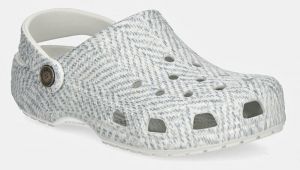 Šľapky Crocs Crocsclassic Tweed Clog dámske, šedá farba, 210403