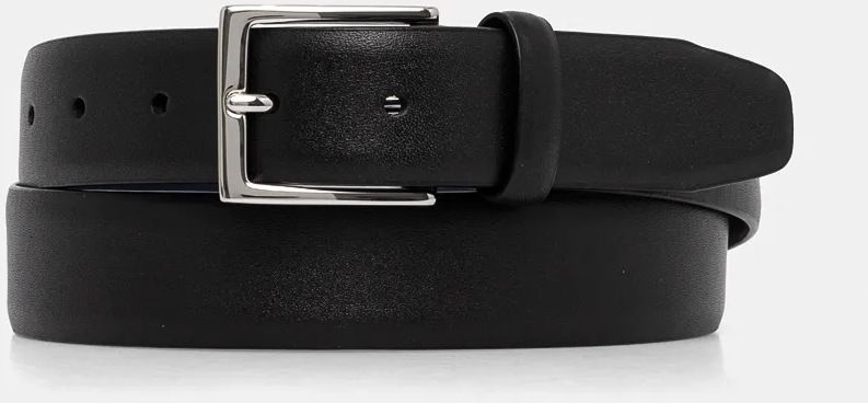 Opasok Hackett London pánsky, čierna farba, HM413222