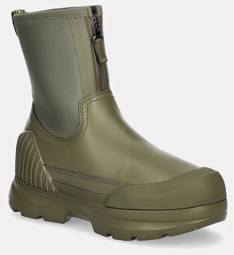 Gumáky UGG Neumel X Zip dámske, zelená farba, 1158235-BVS