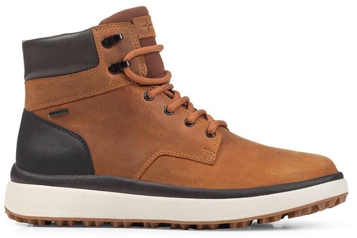 Členkové topánky Geox U GRANITO + GRIP B A pánske, hnedá farba, U36FZC 0FF50 C2041