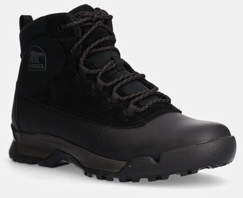 Topánky Sorel BUXTON LITE LACE PLUS WP pánske, čierna farba, 2084871010