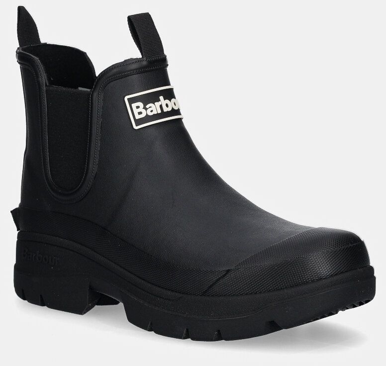 Gumáky Barbour Nimbus dámske, čierna farba, LRF0099BK11