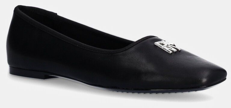 Baleríny Dkny Daine čierna farba, K3422486