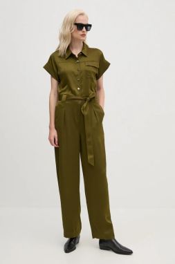 Overal Dkny zelená farba, P4GZTXFJ