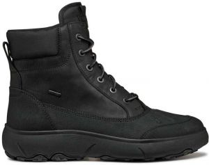 Členkové topánky Geox U NEBULA + GRIP B AB pánske, čierna farba, U46HFC 0FFBC C9999