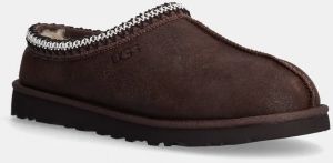 Semišové papuče UGG Tasman Distressed hnedá farba, 1158172-BCDR