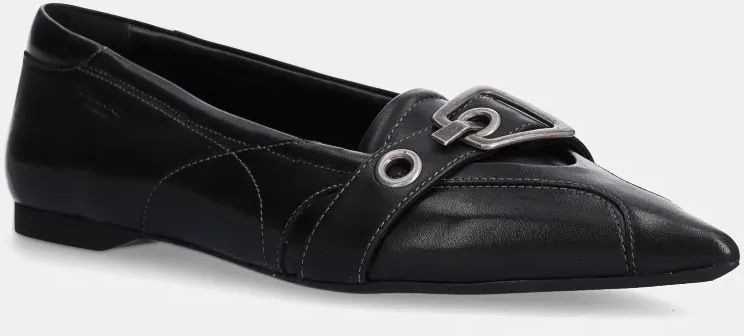 Kožené balerínky Vagabond Shoemakers HERMINE čierna farba, 5833-101-20