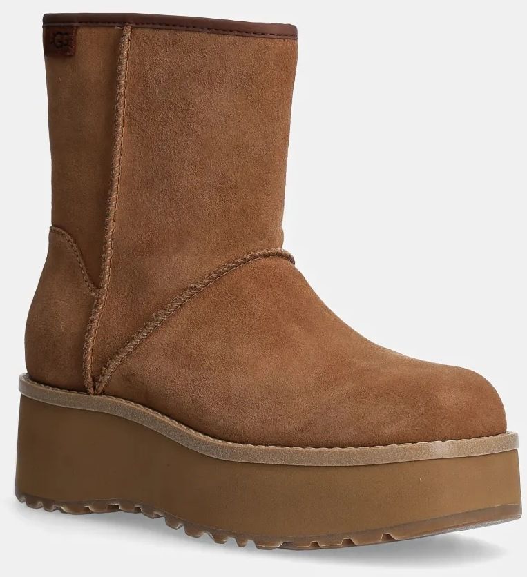 Snehule UGG Cityfunc Mid hnedá farba, 1158196-CHE