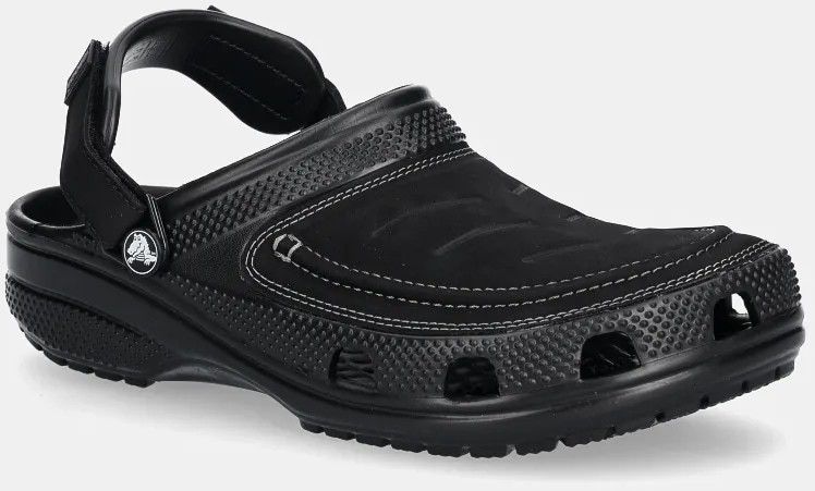 Šľapky Crocs Yukon Vista II Lr Clog M pánske, čierna farba, 207689