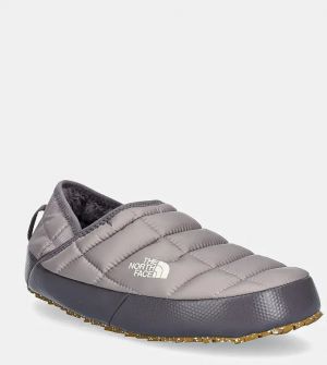Papuče The North Face Thermoball Traction Mule V šedá farba, NF0A3V1H8ON1