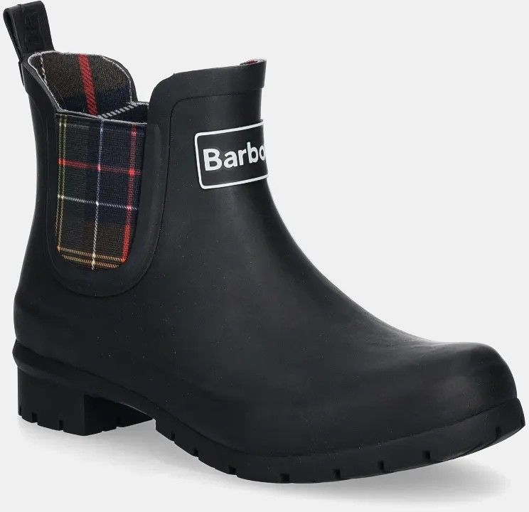 Gumáky Barbour Kingham dámske, čierna farba, LRF0088BK11