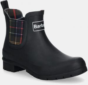 Gumáky Barbour Kingham dámske, čierna farba, LRF0088BK11