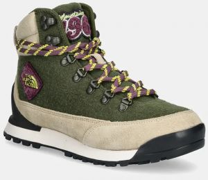 Topánky The North Face Back to Berkeley IV Novelty dámske, zelená farba, jemne zateplené, NF0A8A9H8JO1