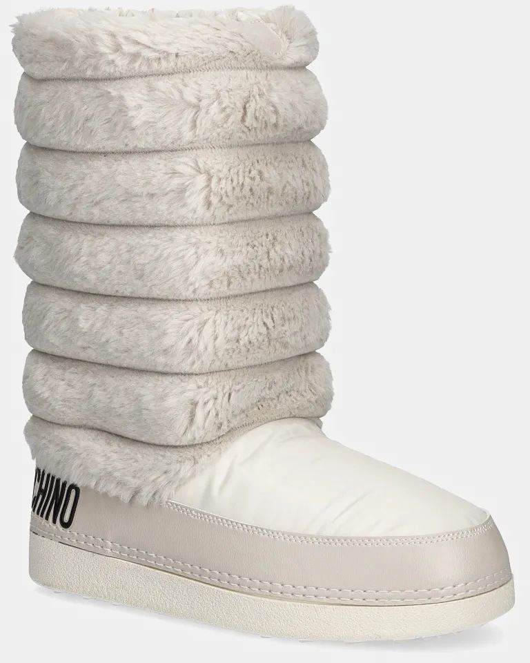 Snehule Love Moschino béžová farba, JA24312G0LISH120