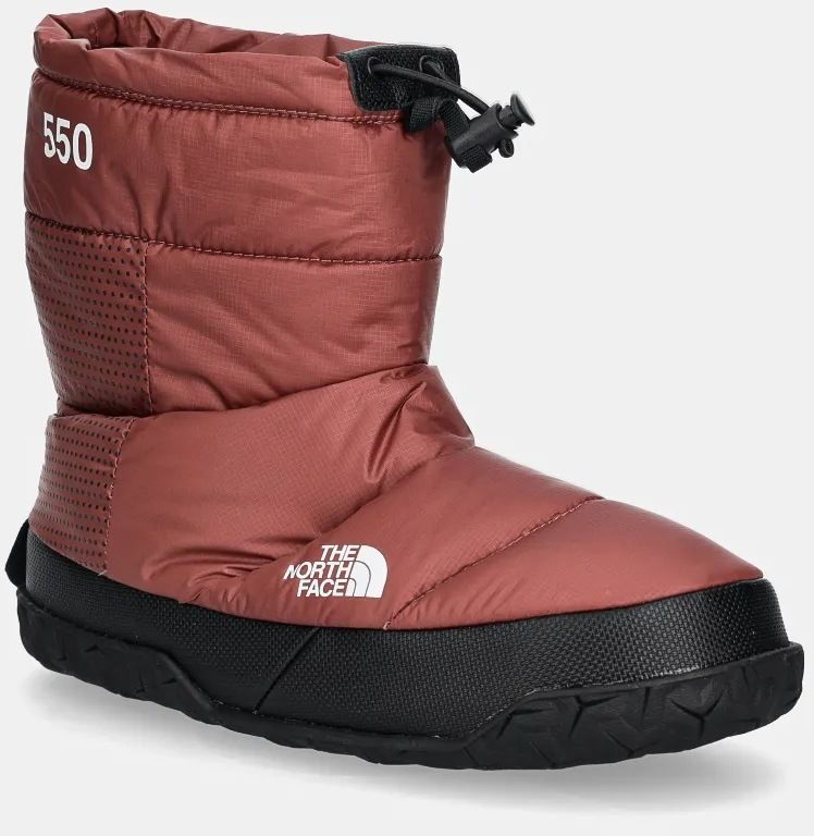 Snehule The North Face Nuptse Apres Bootie oranžová farba, NF0A5LWC8IM1