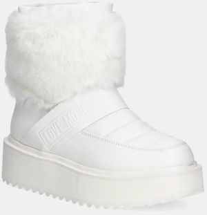 Snehule Love Moschino biela farba, JA24296I0LIEC10A