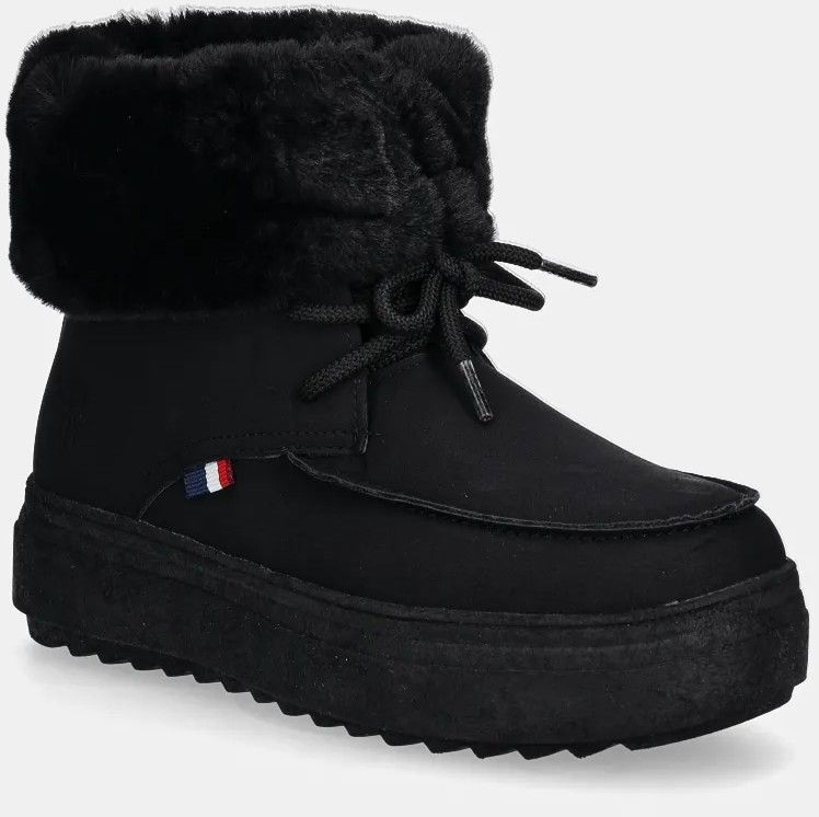 Snehule U.S. Polo Assn. ICY čierna farba, ICY001W/DHF1