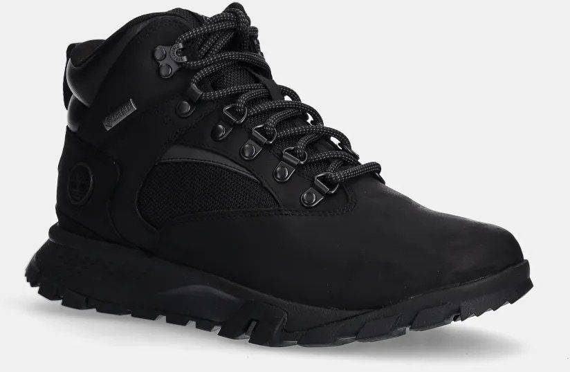 Kožené členkové topánky Timberland MT Lincoln pánske, čierna farba, TB1A61NM0151