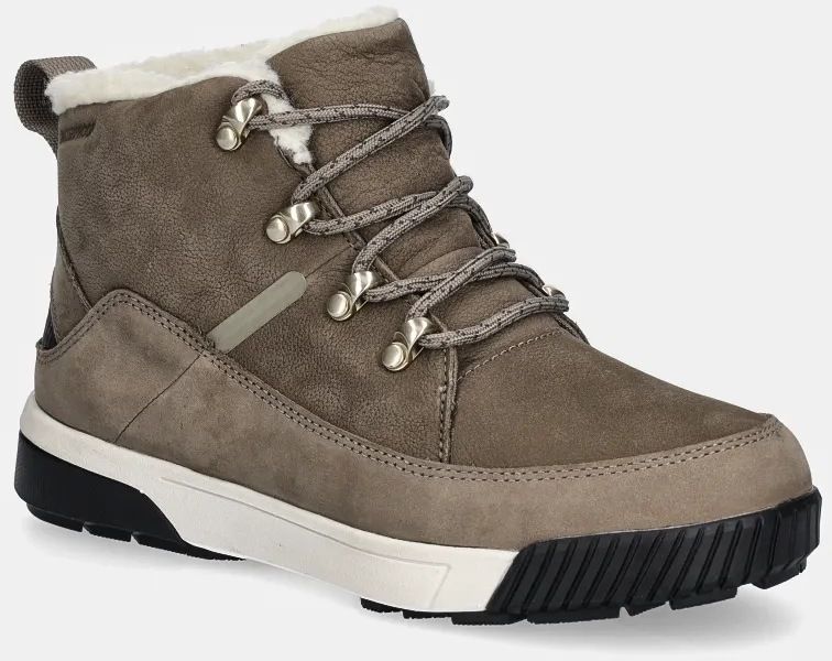 Topánky The North Face Sierra Mid dámske, šedá farba, zateplené, NF0A4T3X8IU1