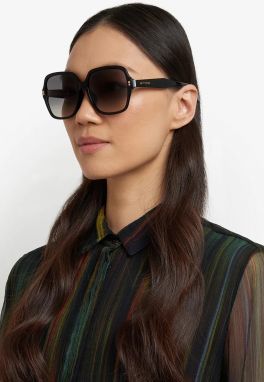 Slnečné okuliare Etro dámske, čierna farba, ETRO 0064/F/S