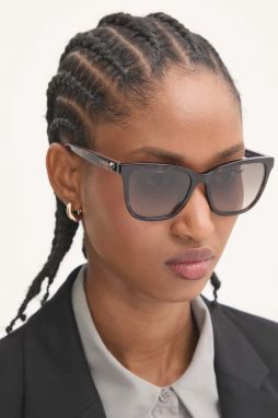 Slnečné okuliare Love Moschino dámske, hnedá farba, MOL078/S