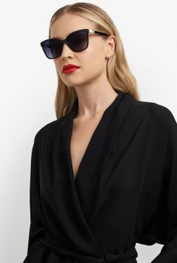Slnečné okuliare Carolina Herrera dámske, čierna farba, HER 0273/S