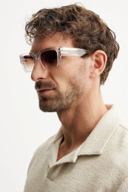 Slnečné okuliare Marc Jacobs pánske, priehľadná farba, MARC 787/S