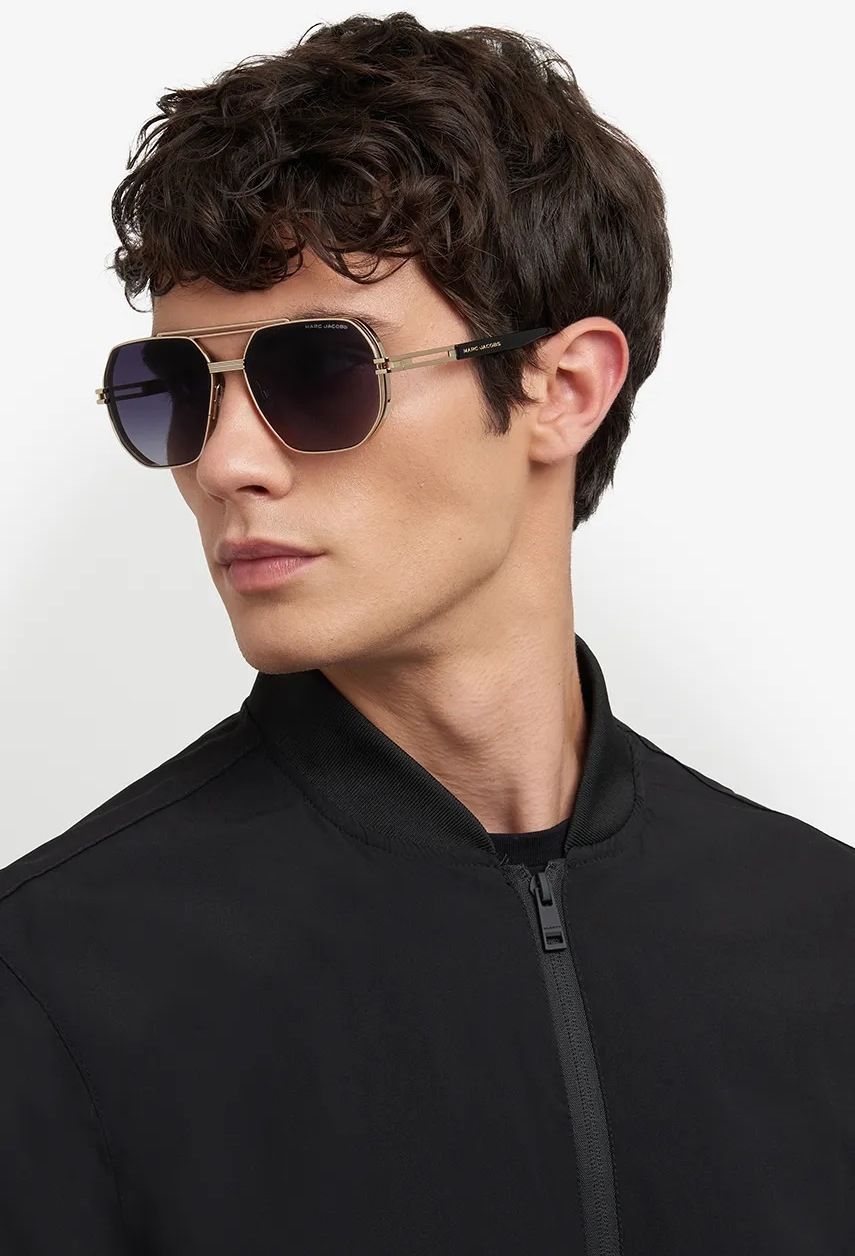 Slnečné okuliare Marc Jacobs pánske, zlatá farba, MARC 784/S