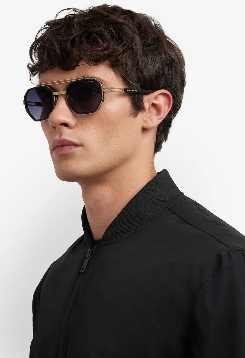 Slnečné okuliare Marc Jacobs pánske, čierna farba, MARC 782/S